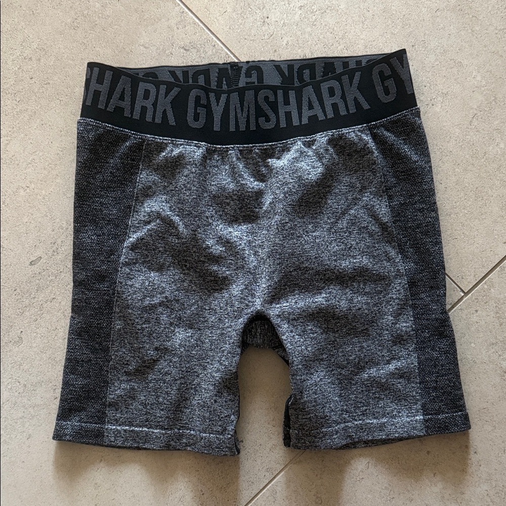 Gymshark Charcoal and Black Training Shorts